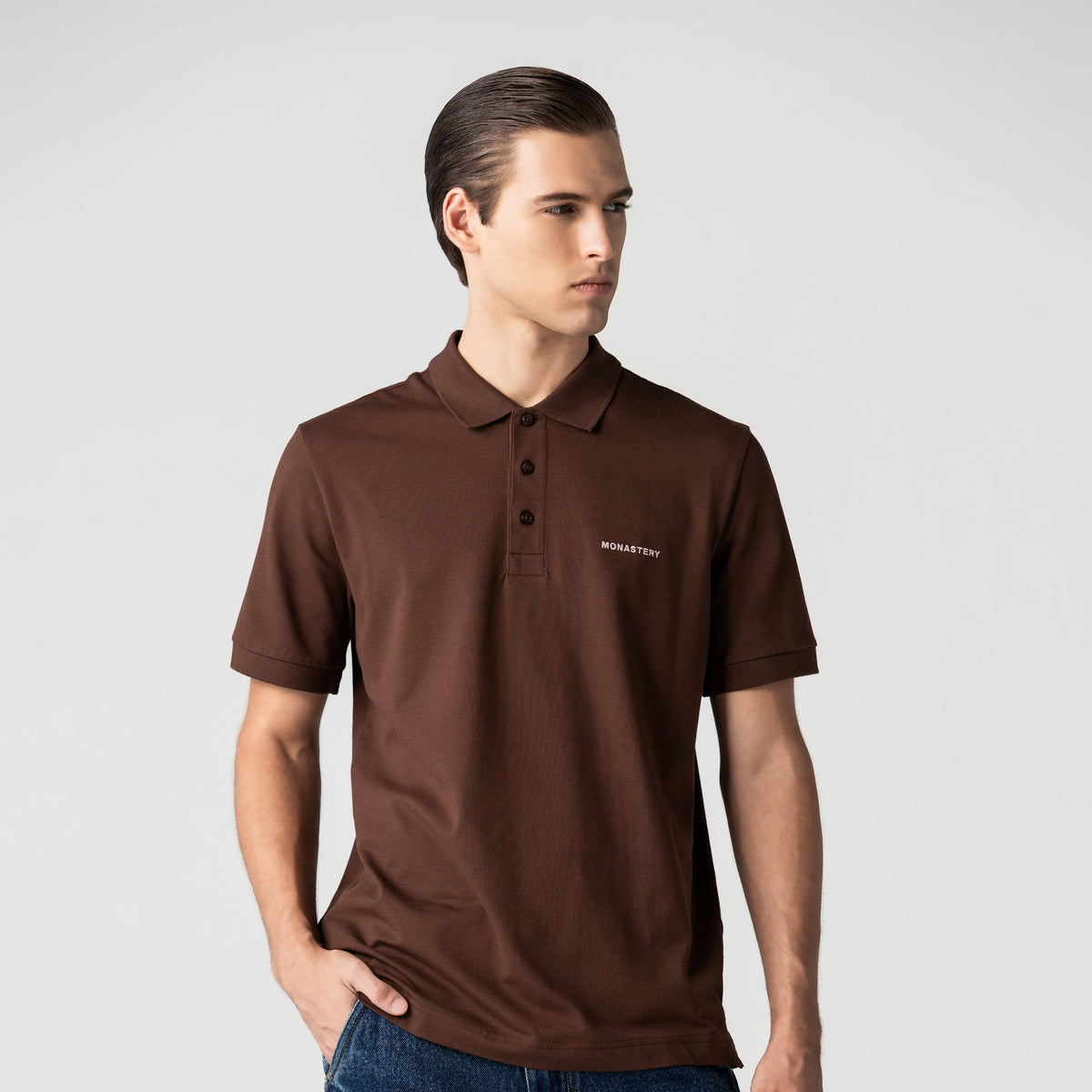 SUBLIMIA POLO MEN BROWN