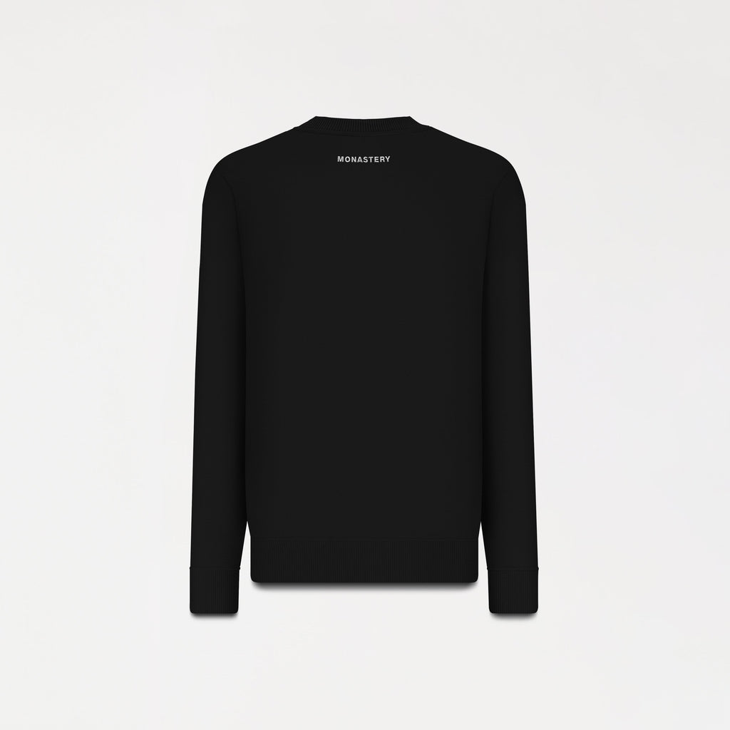 Sweatshirt men, color/material negro, marca Monastery – vista 6