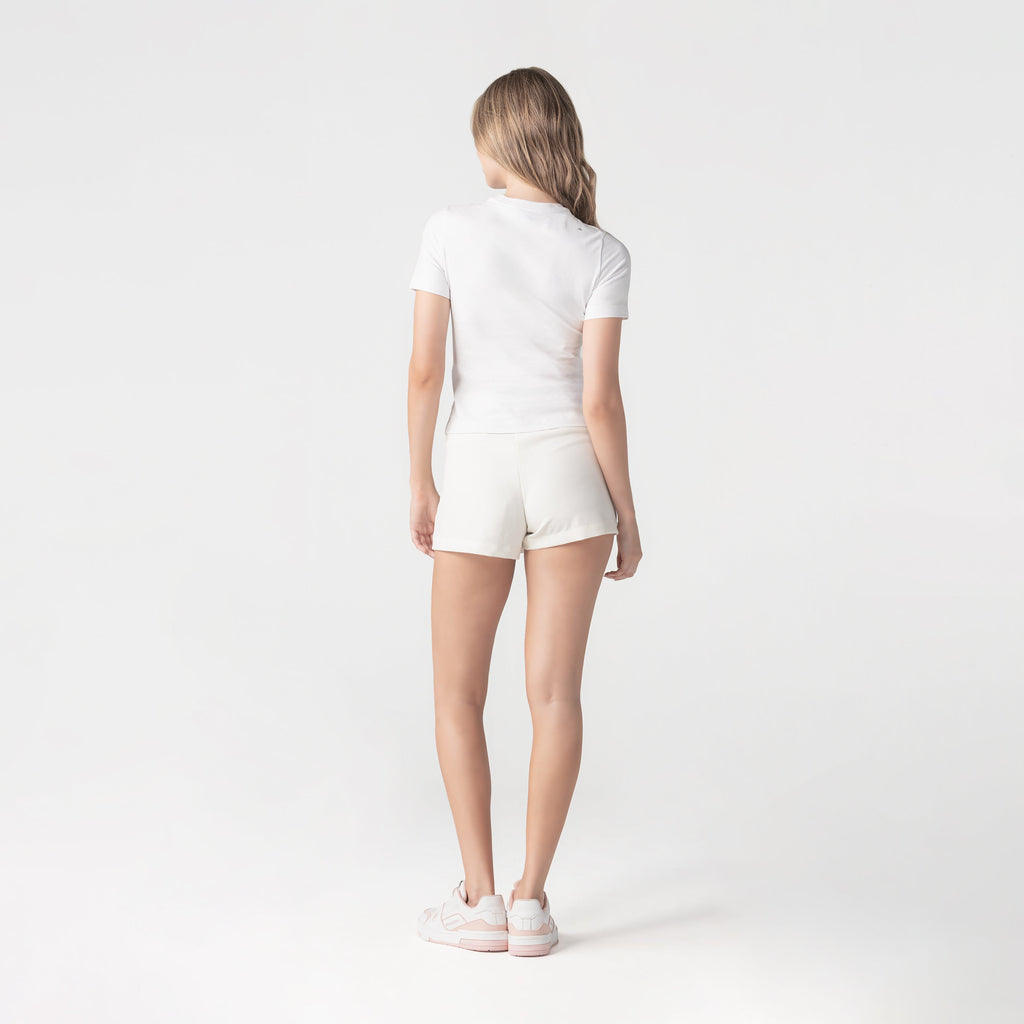 T-shirt women, color/material blanco, marca Monastery – vista 4