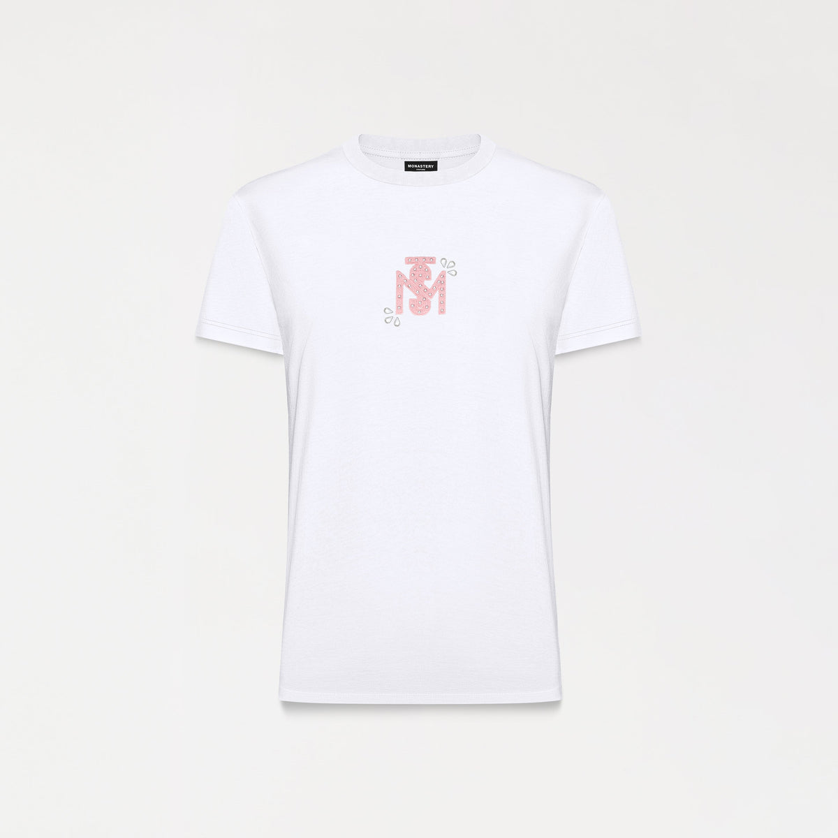 T-shirt women, color/material blanco, marca Monastery – vista 5