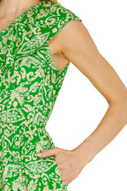 Enterizo She + Sky sin Mangas Estampado para Damas