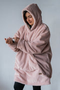Saco Teddy Palo Rosa