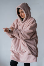 Saco Teddy Palo Rosa