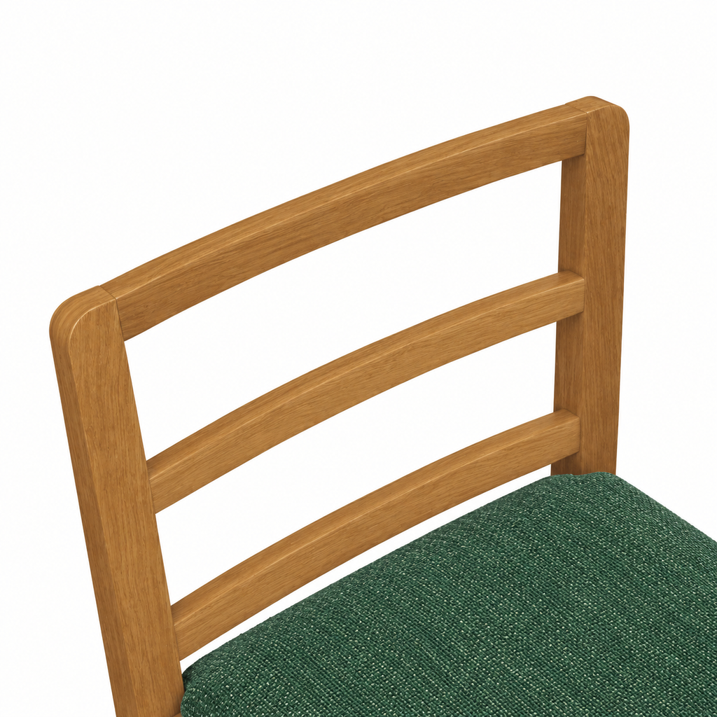 TABURETE SOFÍA LINO VERDE MALVA