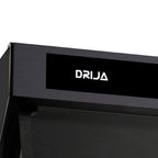 Extractor de Grasa DRIJA LED Acero Inoxidable Negro SLIM TOUCH 60 BLACK