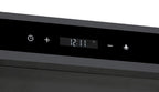 Extractor de Grasa DRIJA LED Acero Inoxidable Negro SLIM TOUCH 60 BLACK