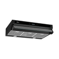 Extractor de Grasa DRIJA LED Acero Inoxidable Negro SLIM TOUCH 90 BLACK