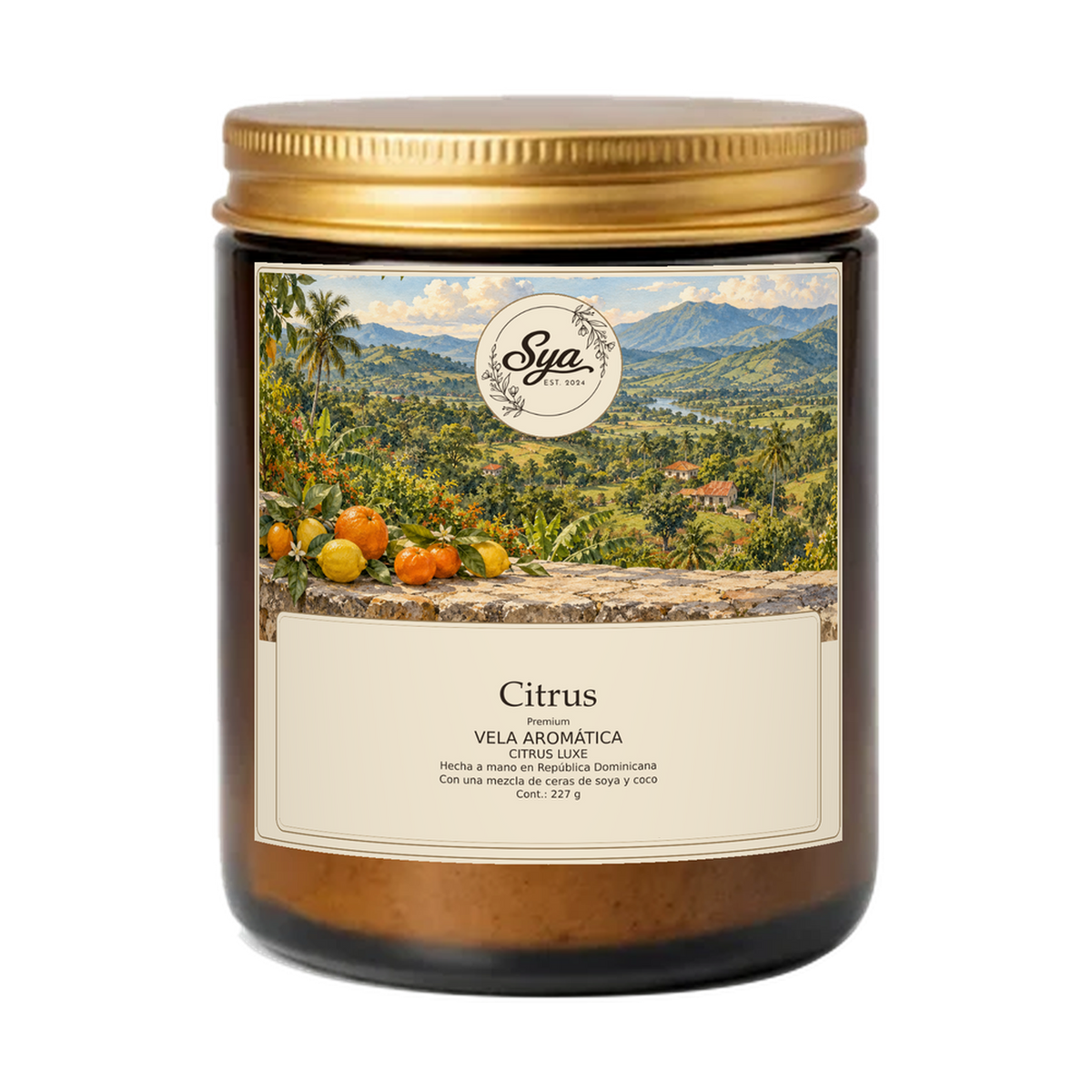 Vela Aromática - Citrus Luxe