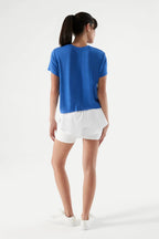 Camiseta Nux Active Mangas Cortas Lisa Deportiva Para Damas by Nux Active