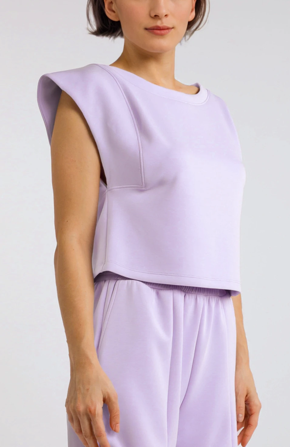 Top Nux Active Mangas Cortas Liso Para Damas by Nux Active