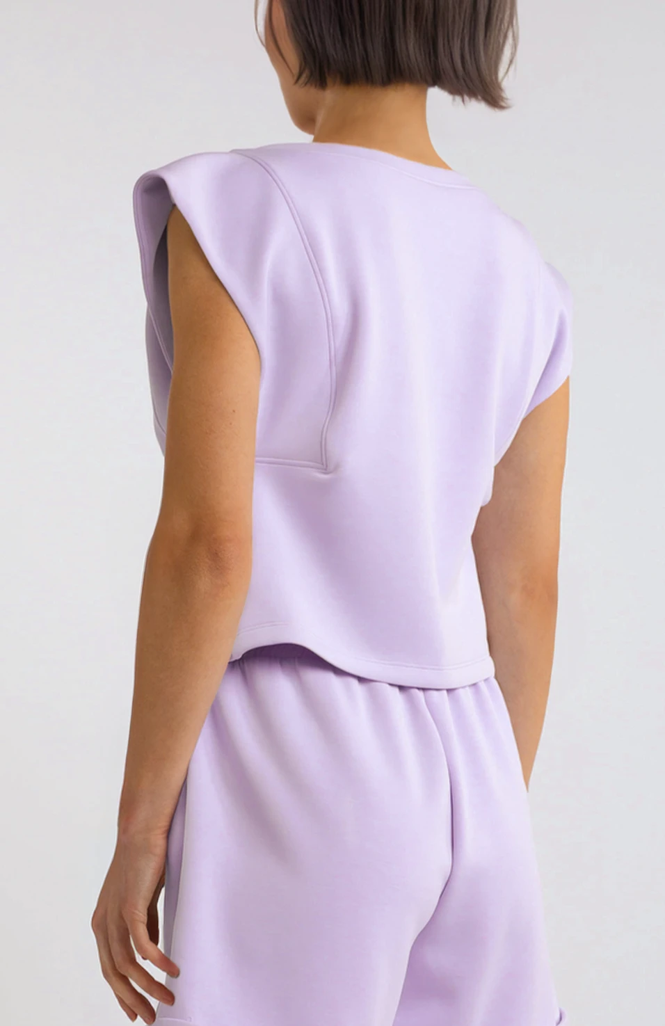 Top Nux Active Mangas Cortas Liso Para Damas by Nux Active