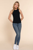 Blusa Active Basic sin Mangas Liso para Damas