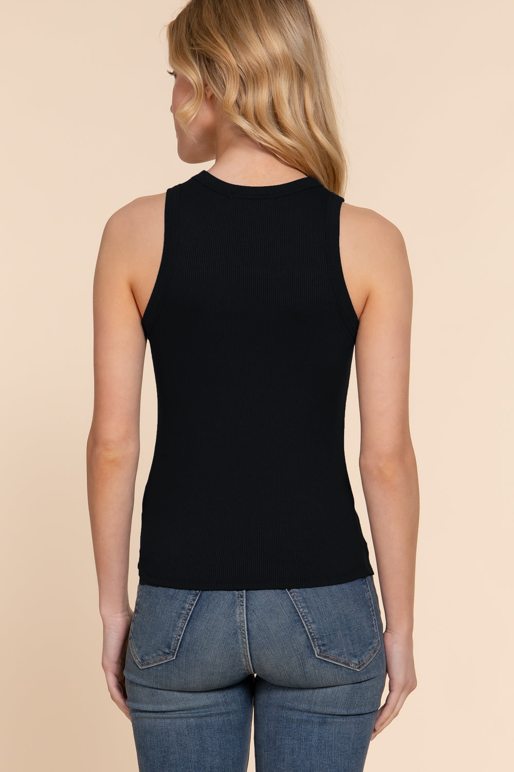 Blusa Active Basic sin Mangas Liso para Damas