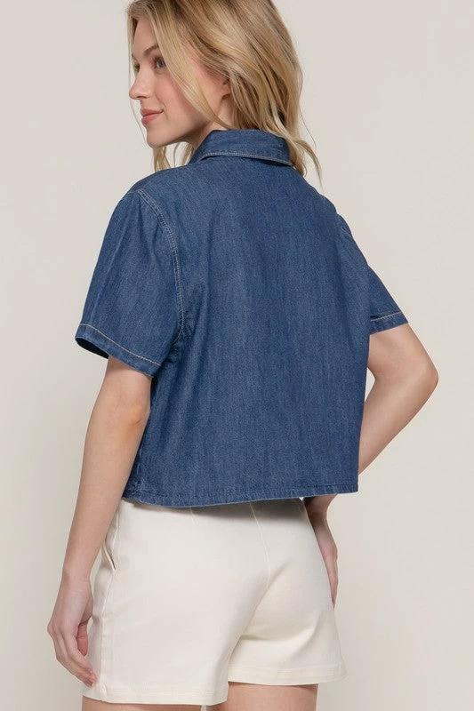 Blusa Active Basic Mangas Cortas Lisa Para Damas by Active Basic