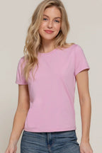 Camiseta Active Basic Mangas Cortas Lisa Para Damas by Active Basic