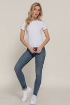 Camiseta Active Basic Mangas Cortas Lisa Para Damas by Active Basic