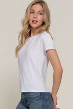 Camiseta Active Basic Mangas Cortas Lisa Para Damas by Active Basic