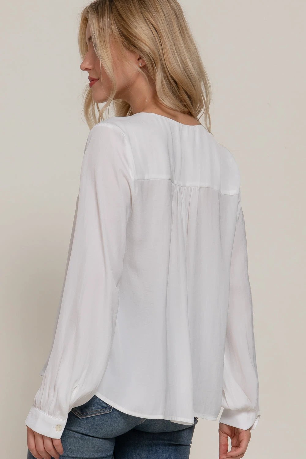 Blusa Active Basic Mangas Largas Lisa Para Damas by Active Basic