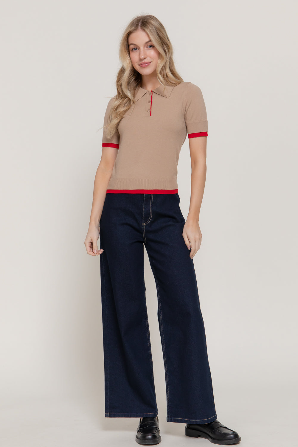 Poloshirt Active Basic Mangas Cortas Liso para Damas