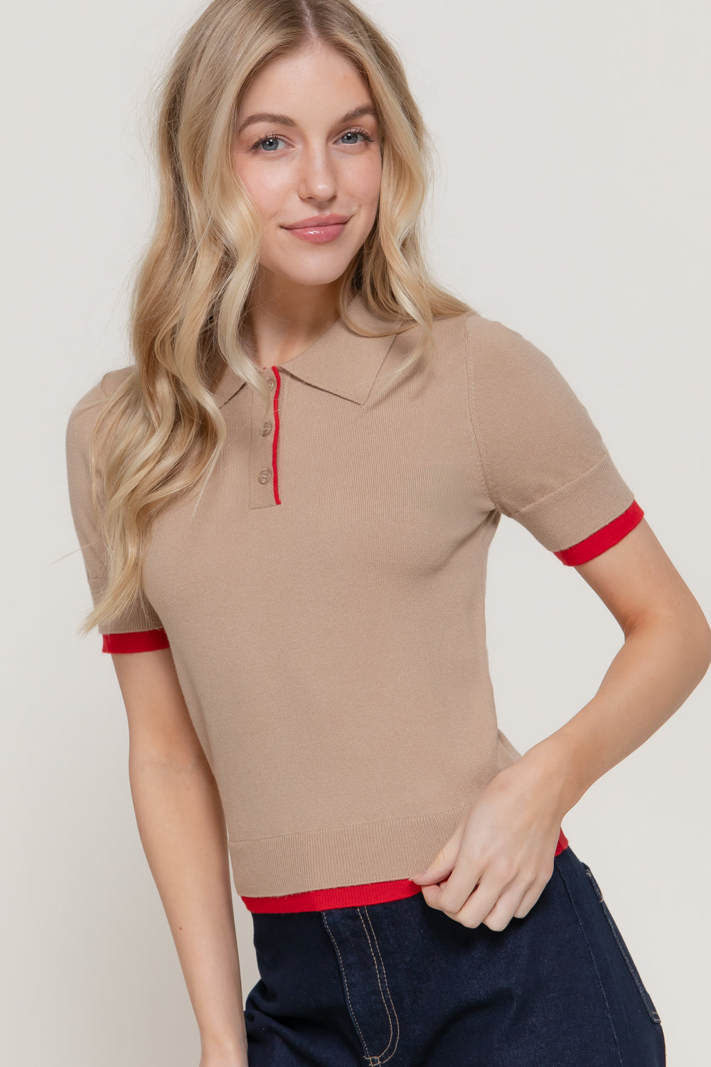 Poloshirt Active Basic Mangas Cortas Liso para Damas