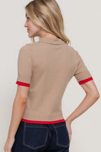 Poloshirt Active Basic Mangas Cortas Liso para Damas