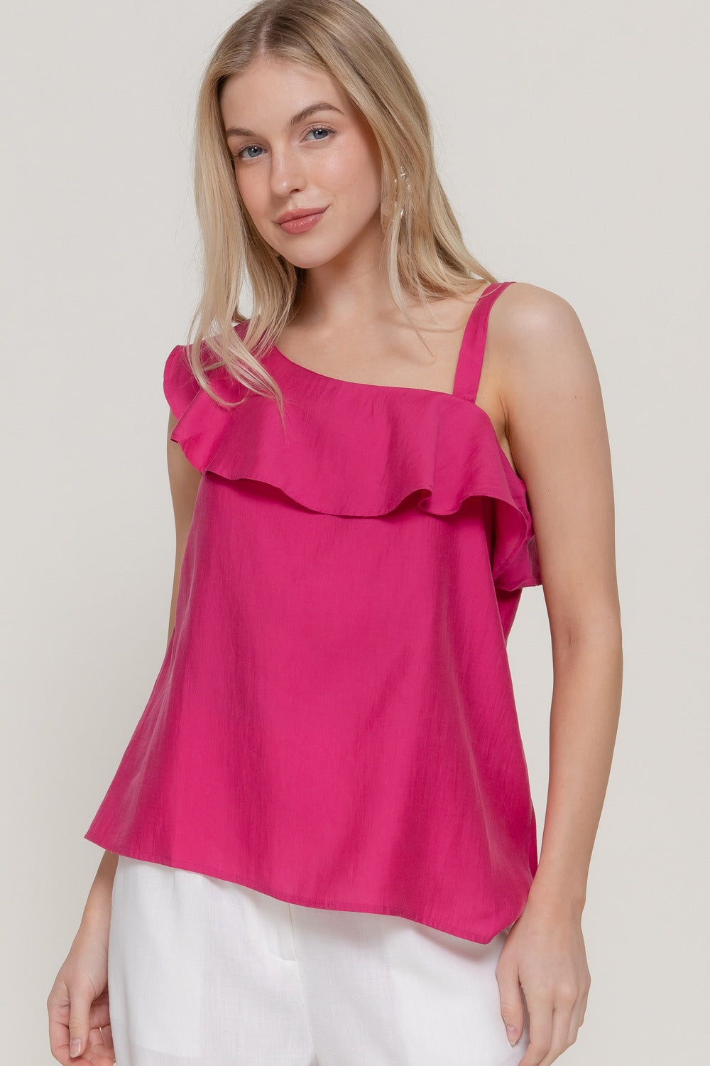Blusa Active Basic sin Mangas Lisa para Damas