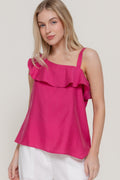 Blusa Active Basic sin Mangas Lisa para Damas
