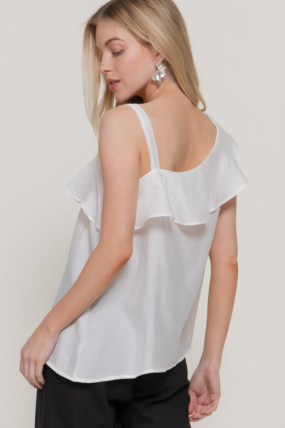 Blusa Active Basic sin Mangas Lisa para Damas