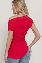Blusa Active Basic Mangas Cortas Lisa para Damas