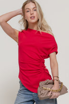 Blusa Active Basic Mangas Cortas Lisa para Damas