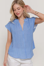 Blusa Active Basic sin Mangas Rayas para Damas
