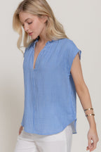 Blusa Active Basic sin Mangas Rayas para Damas
