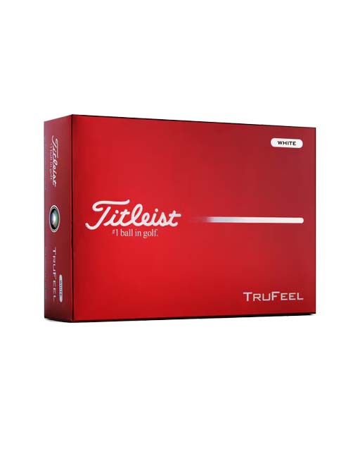 Pelota para golf Titleist, series Trufeel caja de 12 UND