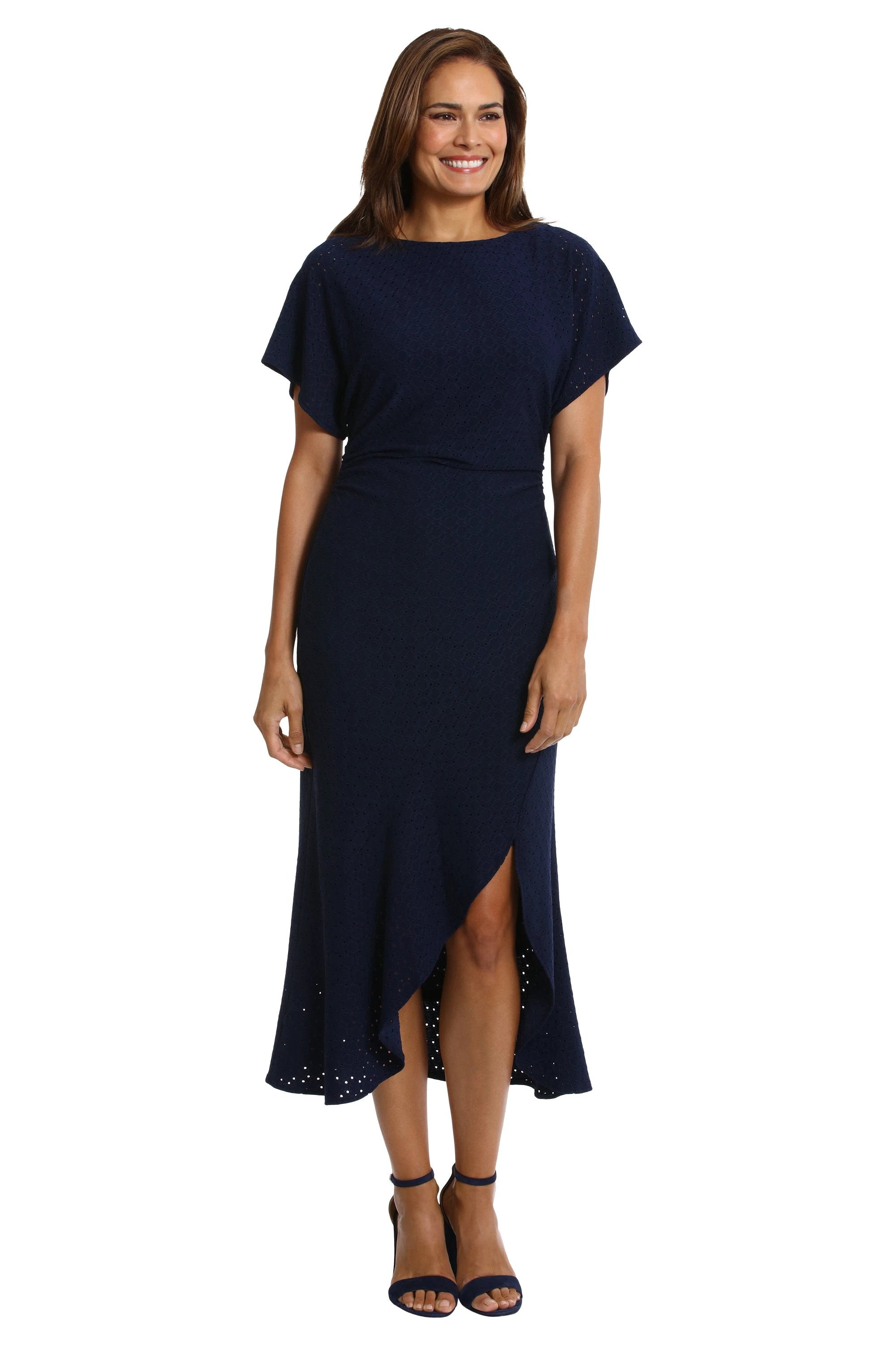 Vestido Maggy London Mangas Cortas Liso Para Damas by Maggy London