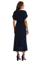 Vestido Maggy London Mangas Cortas Liso Para Damas by Maggy London