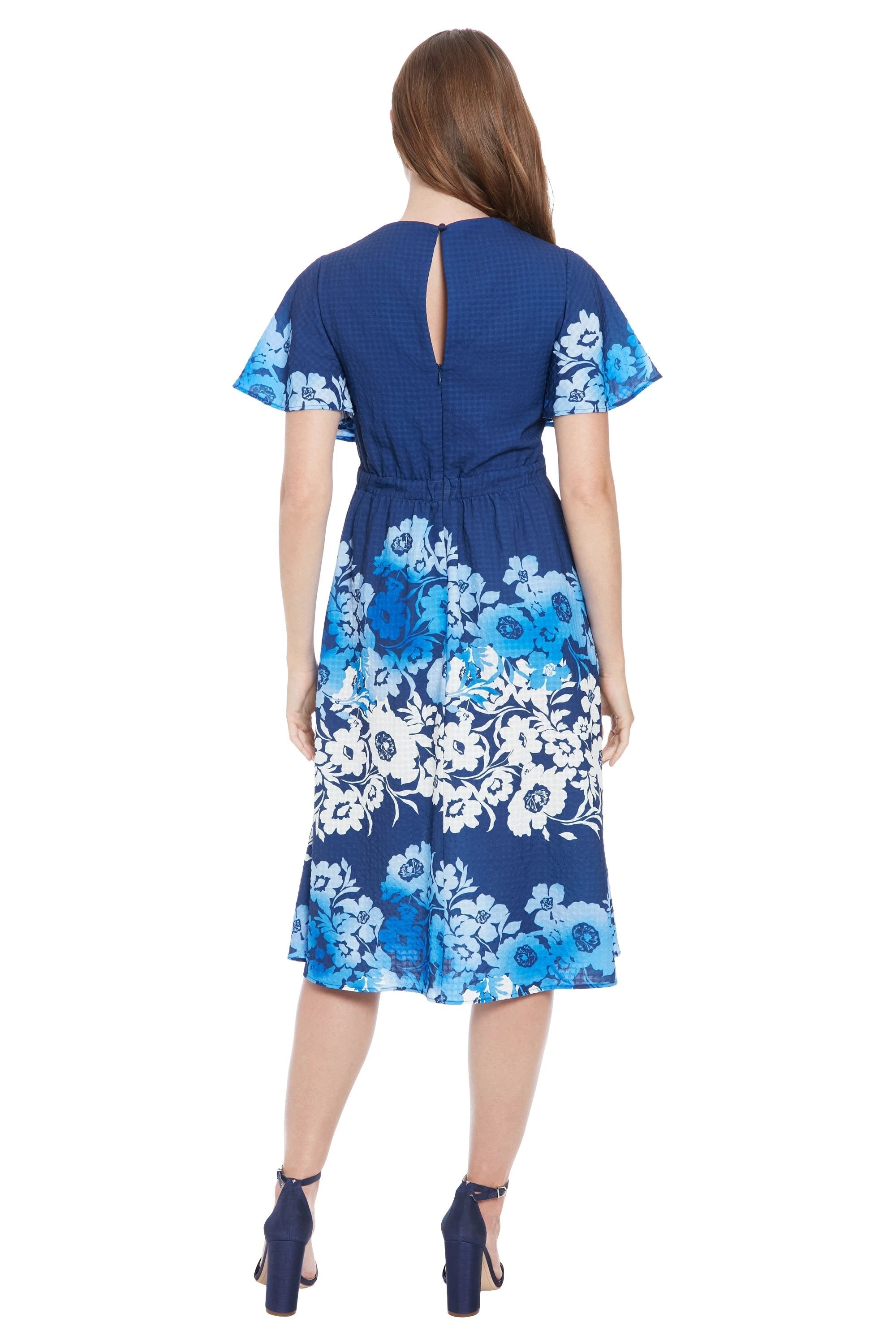 Vestido Maggy London Mangas Cortas Estampado Para Damas by Maggy London