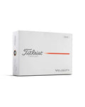 Pelota para Golf Titleist, series Velocity caja de 12 UND