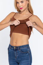 Blusa Active Basic Tiros Liso para Damas