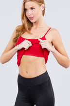 Blusa Active Basic Tiros Liso para Damas
