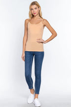 Top Active Basic Tiros Lisa Para Damas T9670 by Active Basic