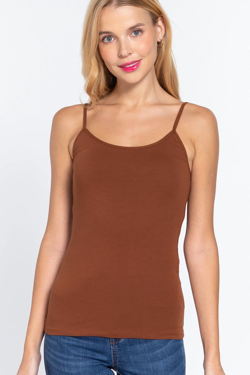 Top Active Basic Tiros Liso Para Damas by Active Basic
