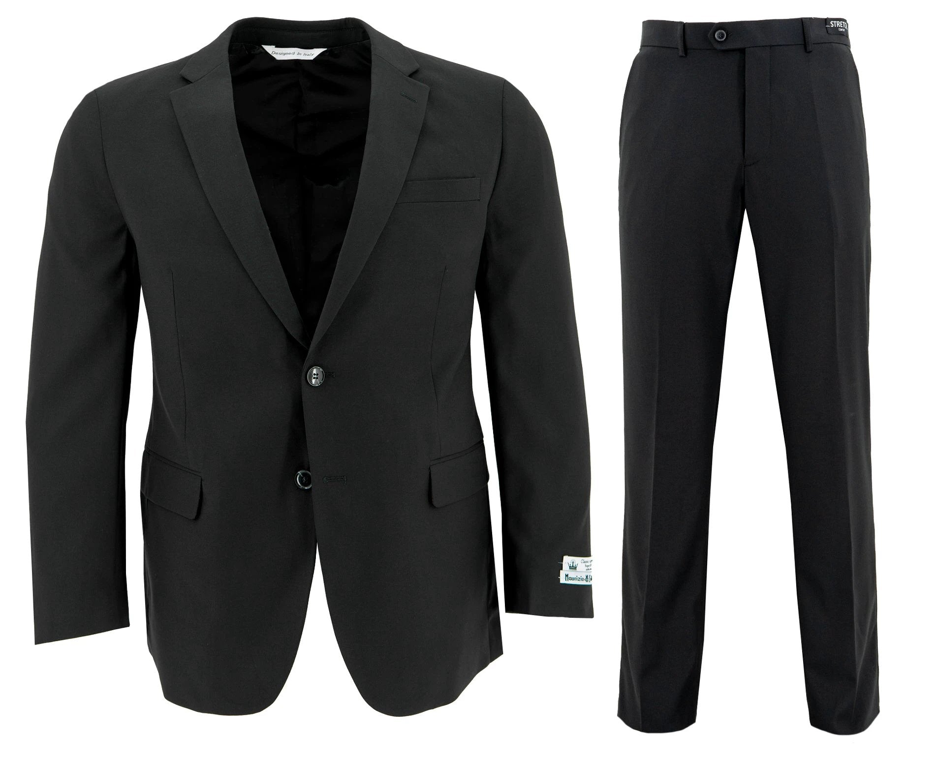 Traje Maurizio Celletti 2 Botones Liso P/ Caballeros by Maurizio Celletti