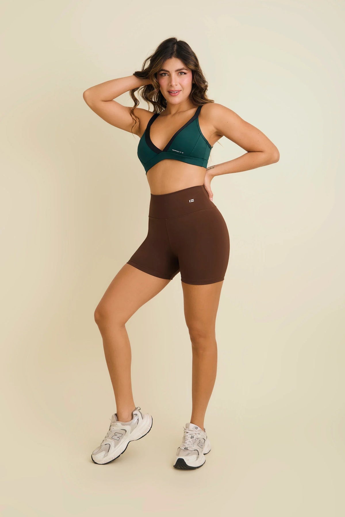 Top Deluxe Verde Esmeralda