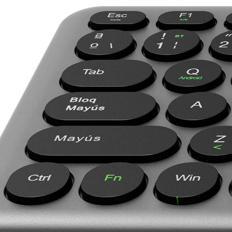 TECLADO INALAMBRICO BLUETOOTH KCK-550S