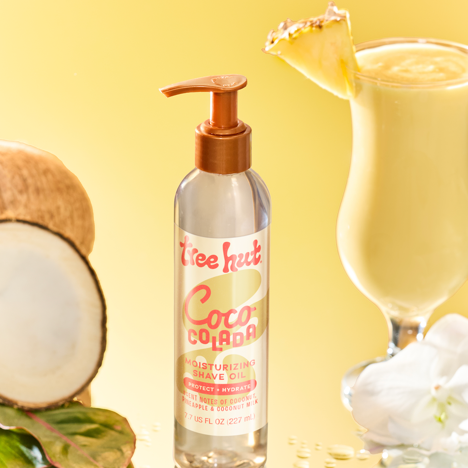 TREE HUT SHAVE OIL COCO COLADA 7.7OZ