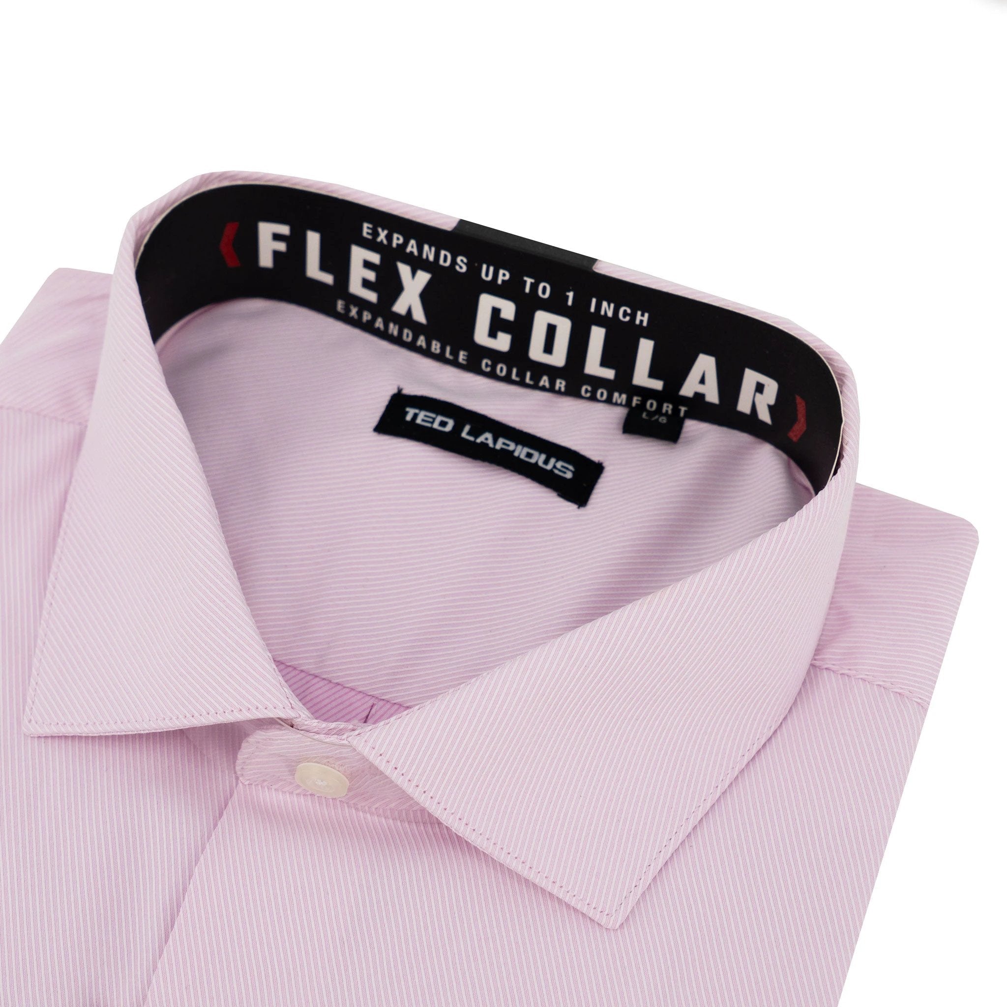 Camisa Ted Lapidus Mangas Largas Rayas P/ Caballeros TL-01-1908 by Ted Lapidus