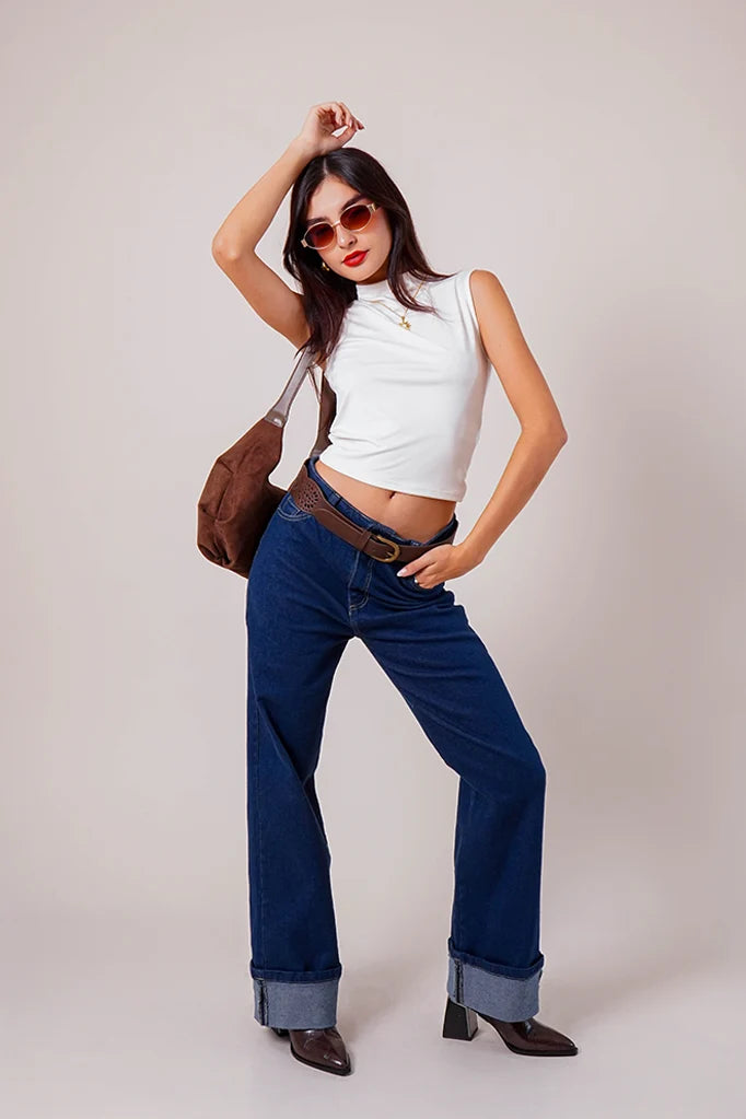 TOP CUELLO ALTO B-M 9091.