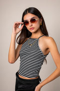 TOP HALTER RAYAS B-M 9090.