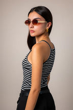 TOP HALTER RAYAS B-M 9090.