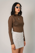 TOP MANGA LARGA MESH G-F 8620.